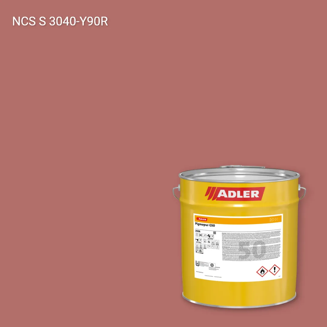 Лак меблевий Pigmopur G50 колір NCS S 3040-Y90R, Adler NCS S
