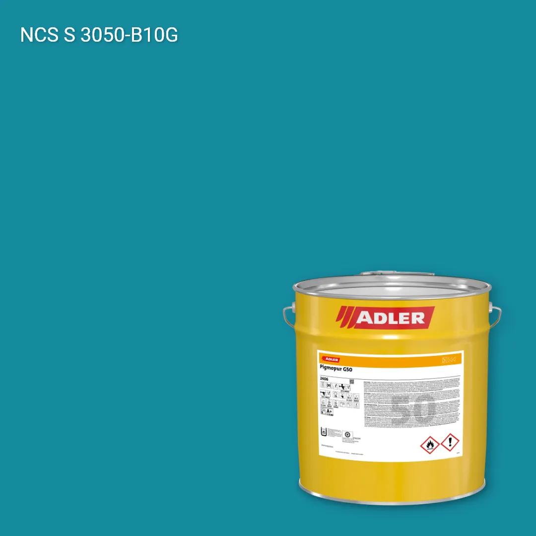 Лак меблевий Pigmopur G50 колір NCS S 3050-B10G, Adler NCS S