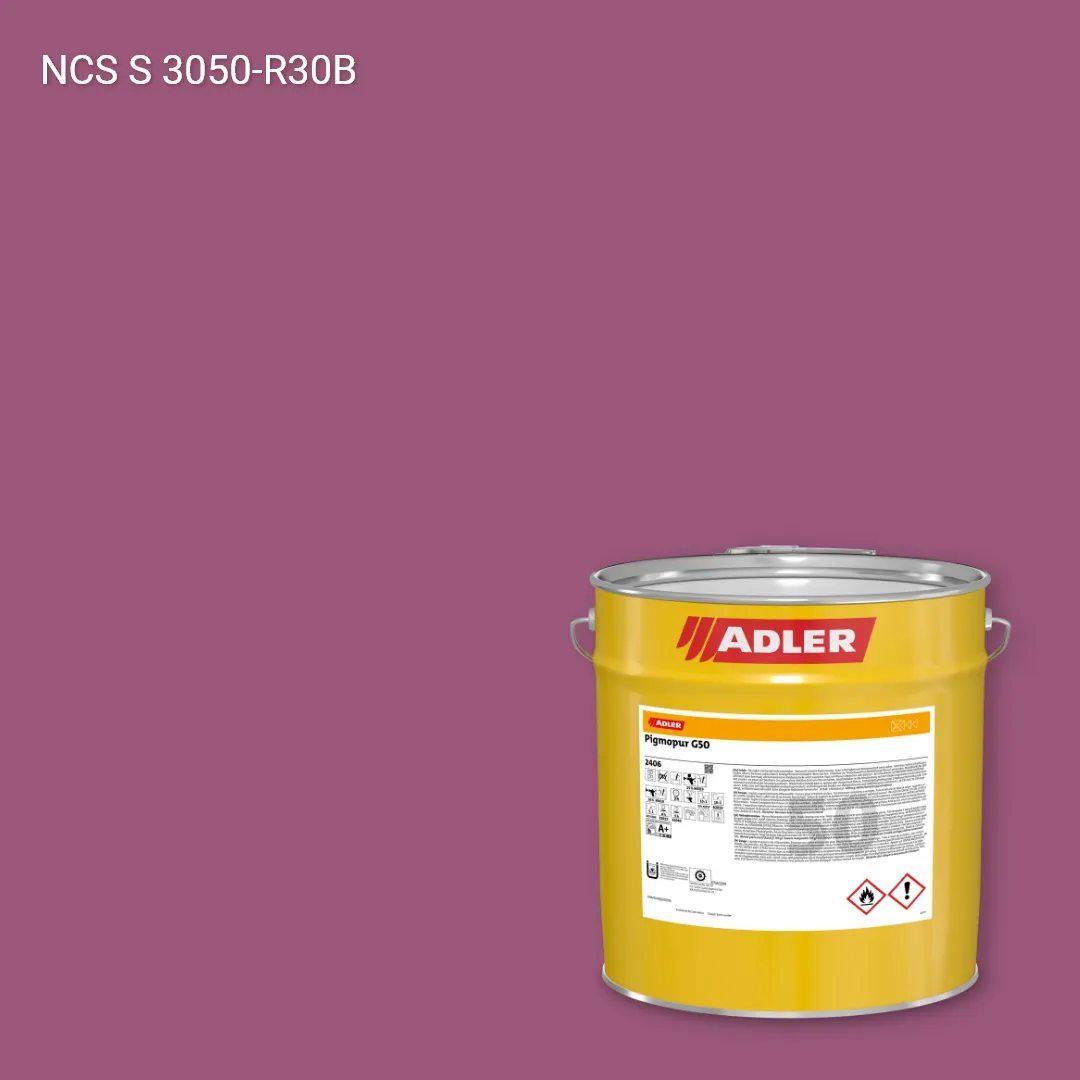 Лак меблевий Pigmopur G50 колір NCS S 3050-R30B, Adler NCS S