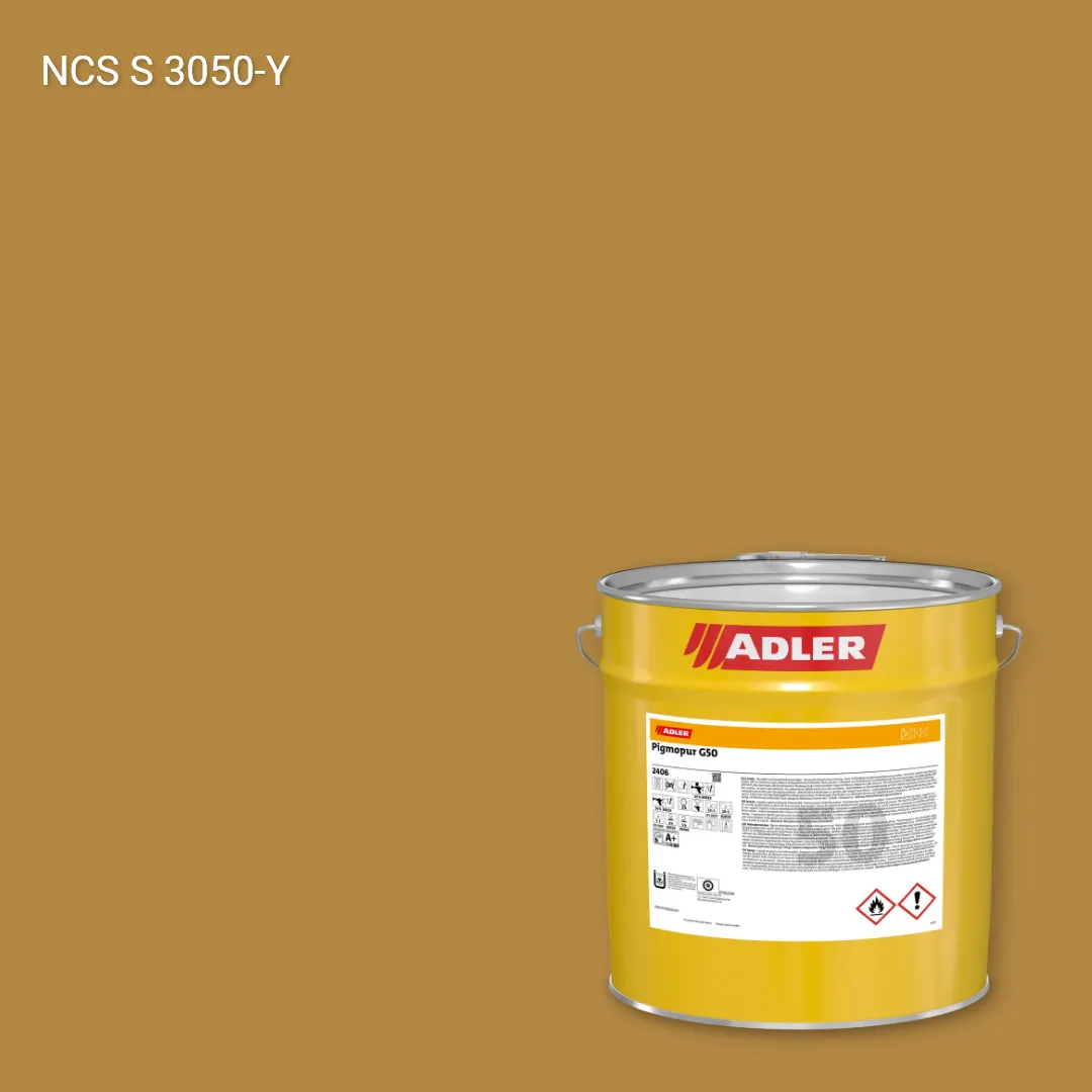 Лак меблевий Pigmopur G50 колір NCS S 3050-Y, Adler NCS S