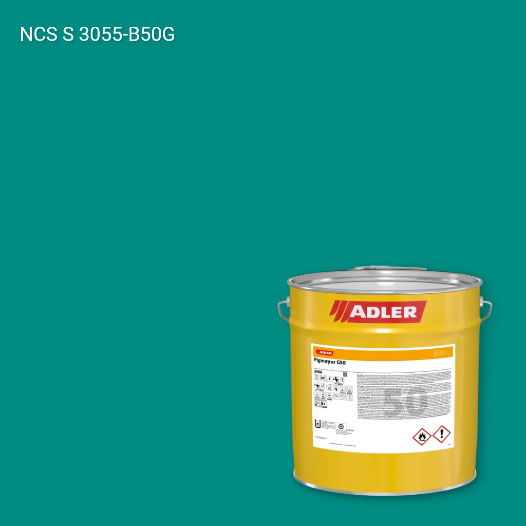 Лак меблевий Pigmopur G50 колір NCS S 3055-B50G, Adler NCS S