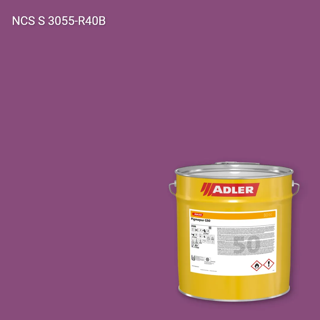 Лак меблевий Pigmopur G50 колір NCS S 3055-R40B, Adler NCS S