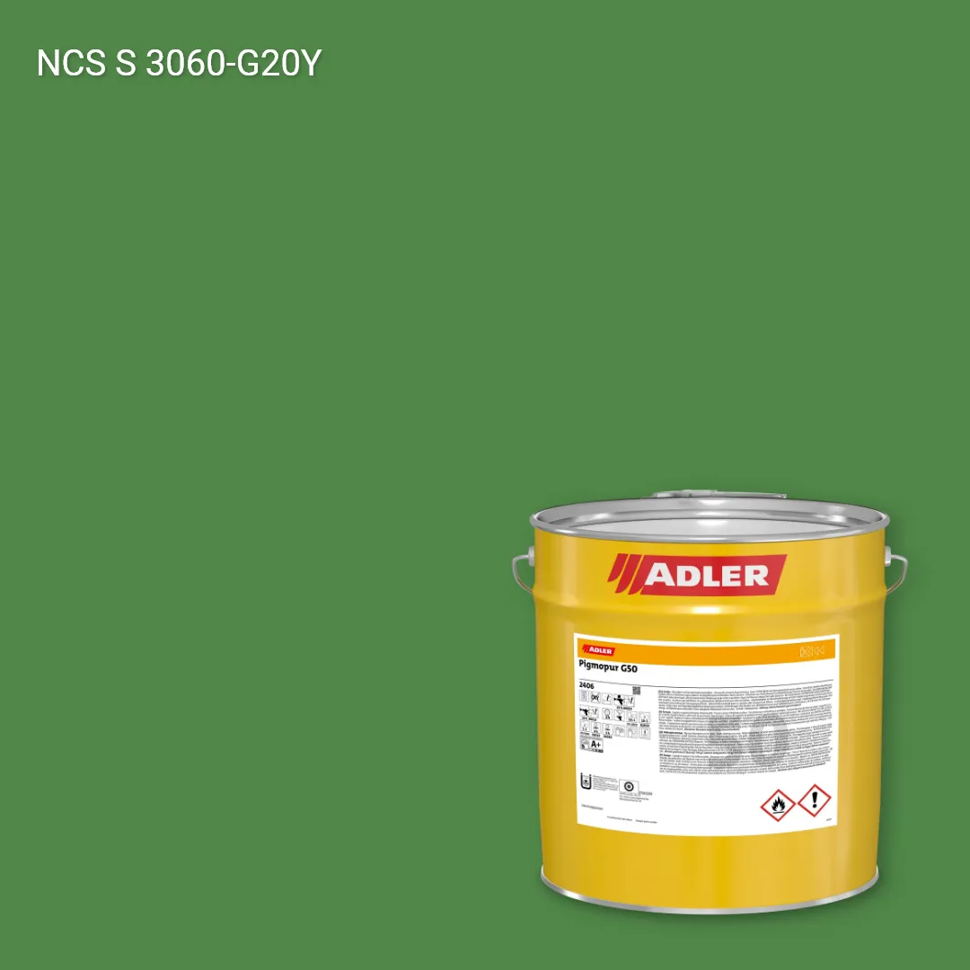 Лак меблевий Pigmopur G50 колір NCS S 3060-G20Y, Adler NCS S