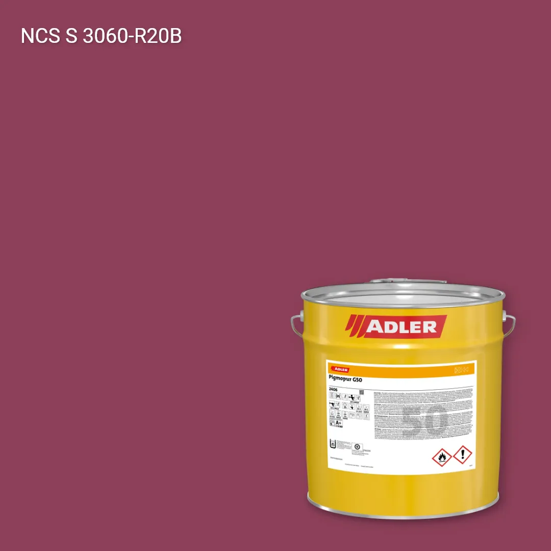 Лак меблевий Pigmopur G50 колір NCS S 3060-R20B, Adler NCS S