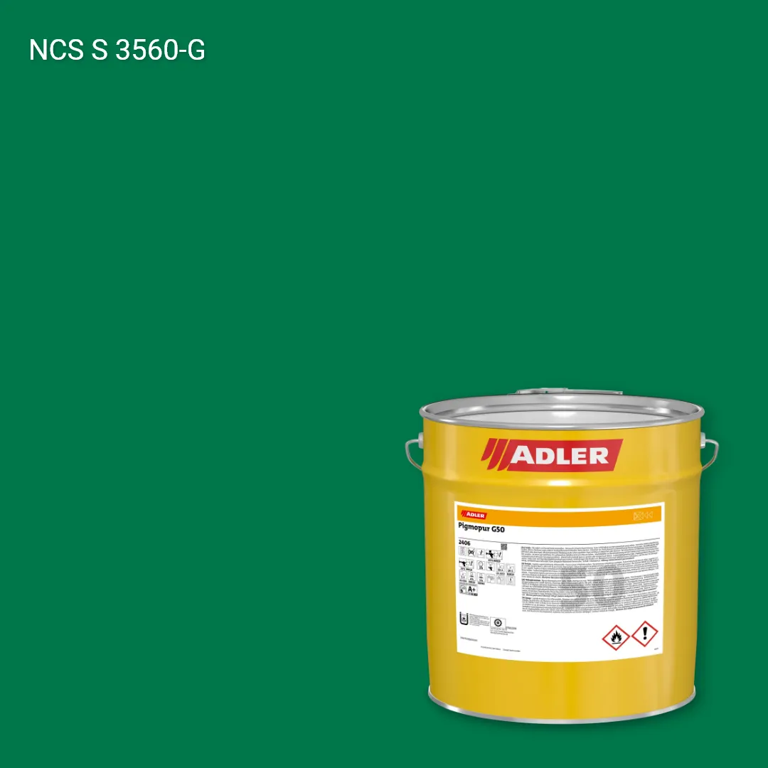 Лак меблевий Pigmopur G50 колір NCS S 3560-G, Adler NCS S