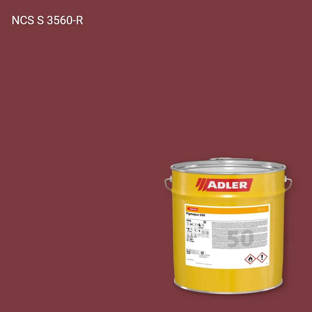 Лак меблевий Pigmopur G50 колір NCS S 3560-R, Adler NCS S