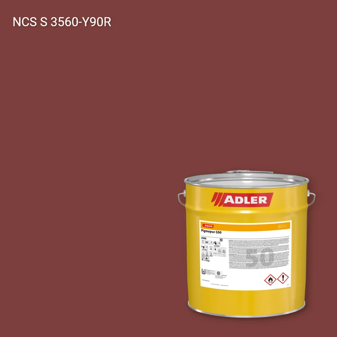 Лак меблевий Pigmopur G50 колір NCS S 3560-Y90R, Adler NCS S