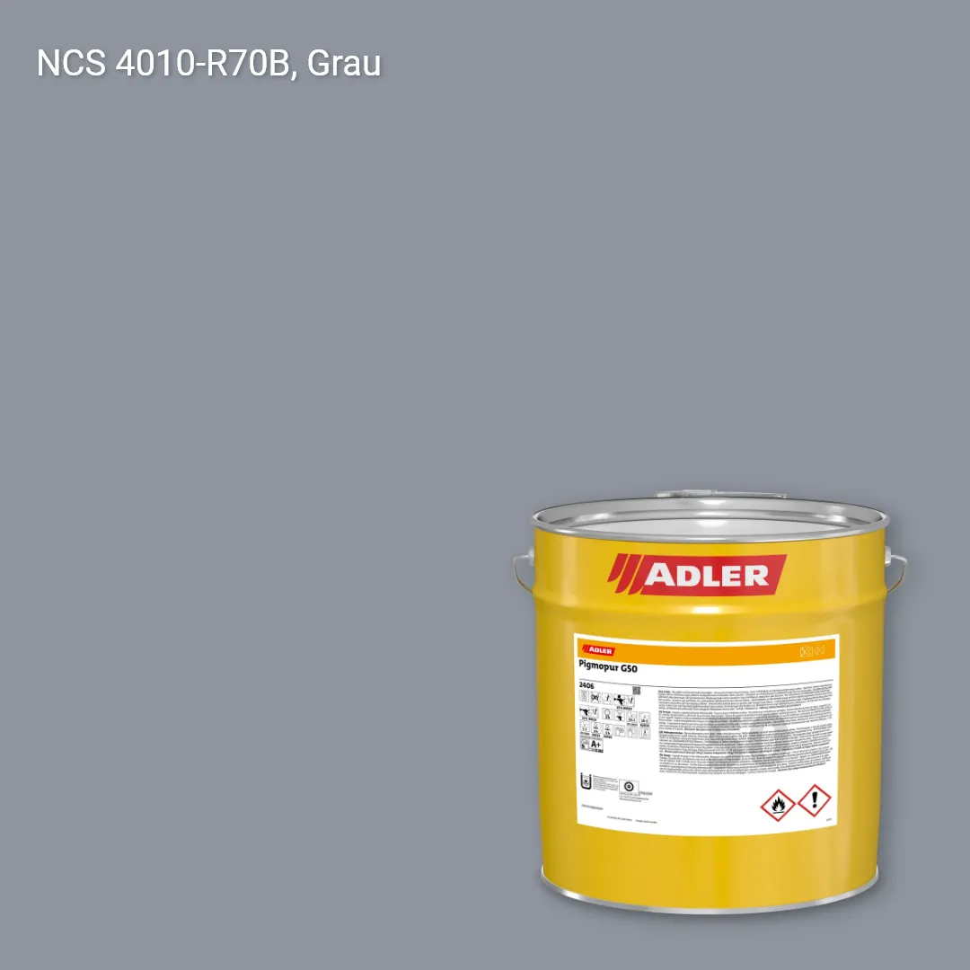 Лак меблевий Pigmopur G50 колір NCS S 4010-R70B, Adler NCS S
