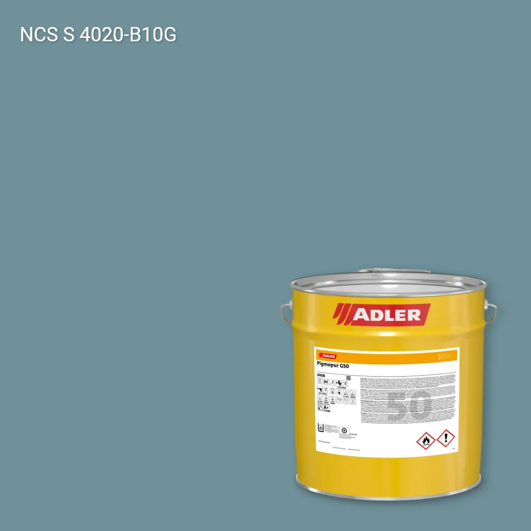 Лак меблевий Pigmopur G50 колір NCS S 4020-B10G, Adler NCS S