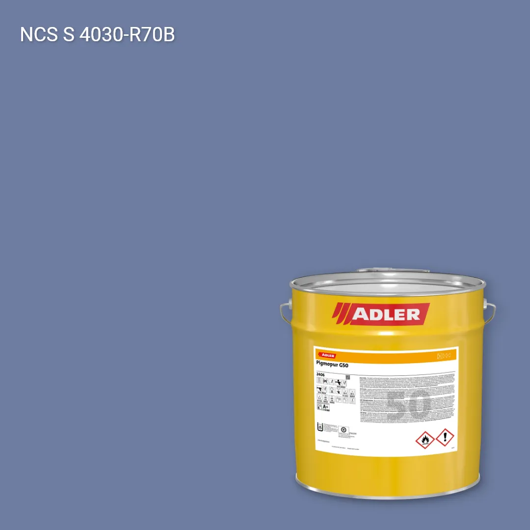 Лак меблевий Pigmopur G50 колір NCS S 4030-R70B, Adler NCS S