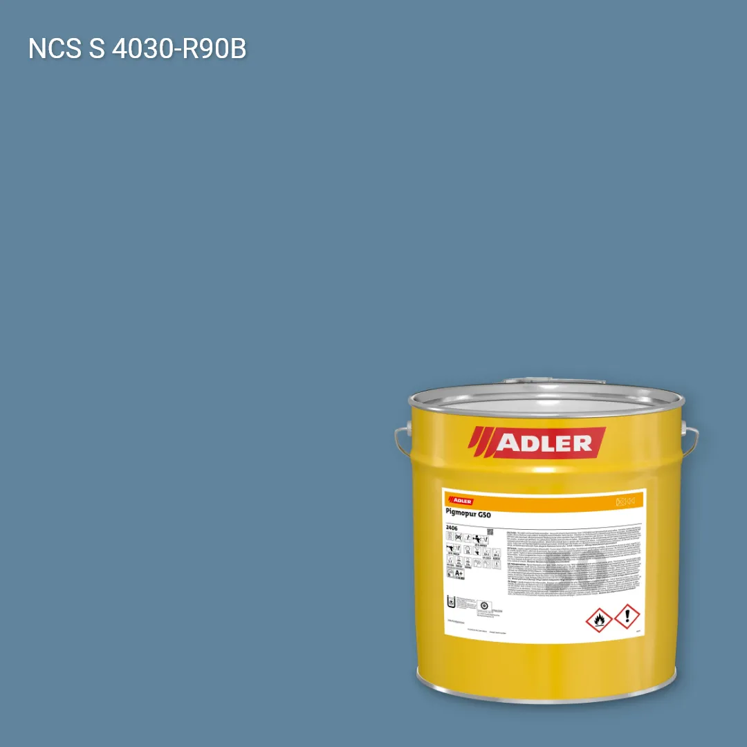 Лак меблевий Pigmopur G50 колір NCS S 4030-R90B, Adler NCS S