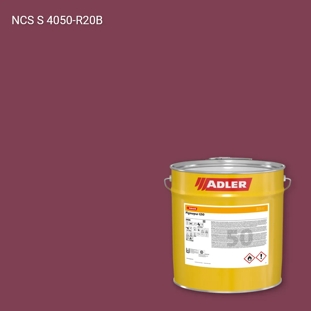 Лак меблевий Pigmopur G50 колір NCS S 4050-R20B, Adler NCS S
