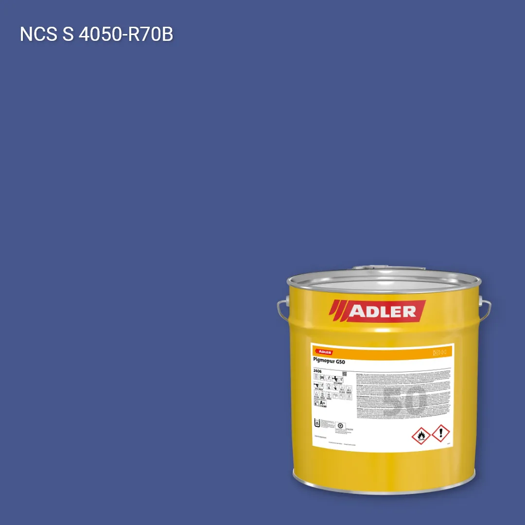 Лак меблевий Pigmopur G50 колір NCS S 4050-R70B, Adler NCS S