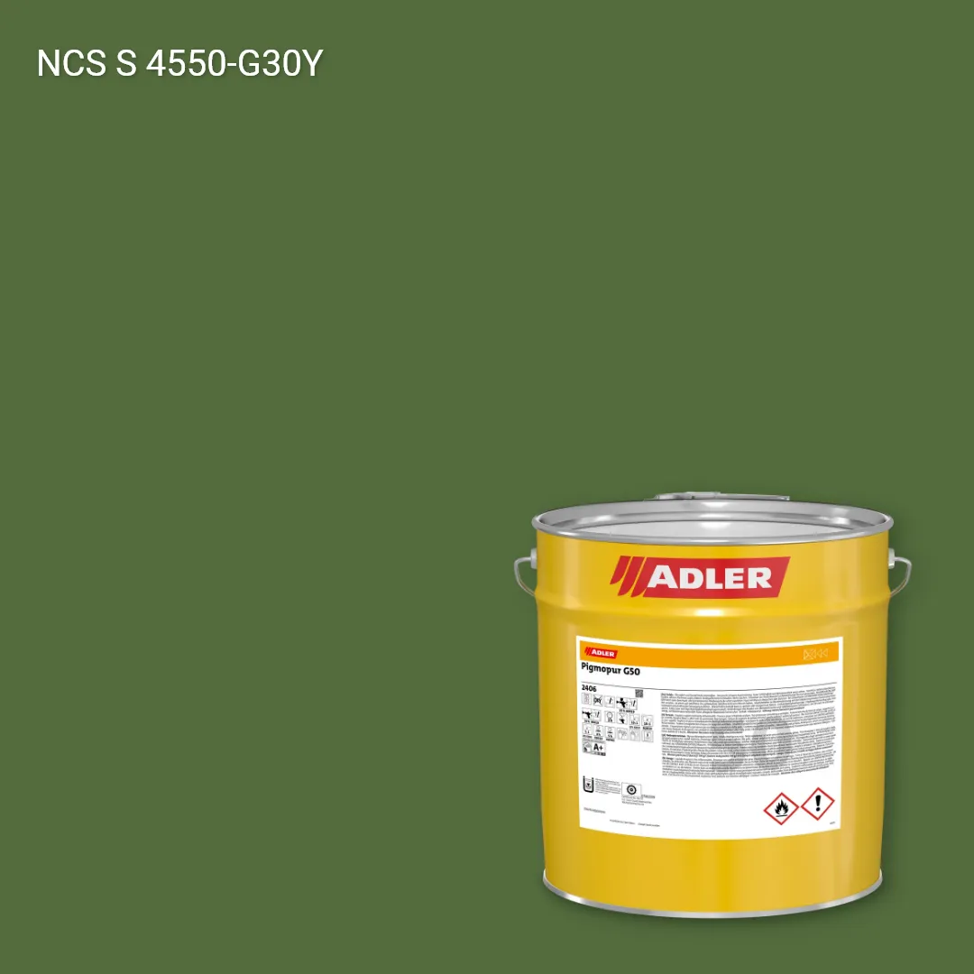 Лак меблевий Pigmopur G50 колір NCS S 4550-G30Y, Adler NCS S