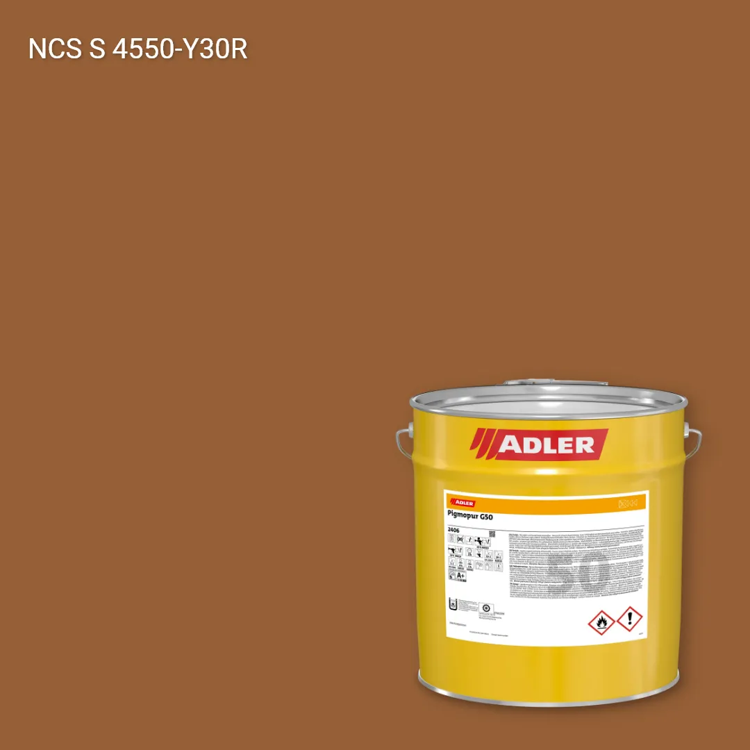 Лак меблевий Pigmopur G50 колір NCS S 4550-Y30R, Adler NCS S