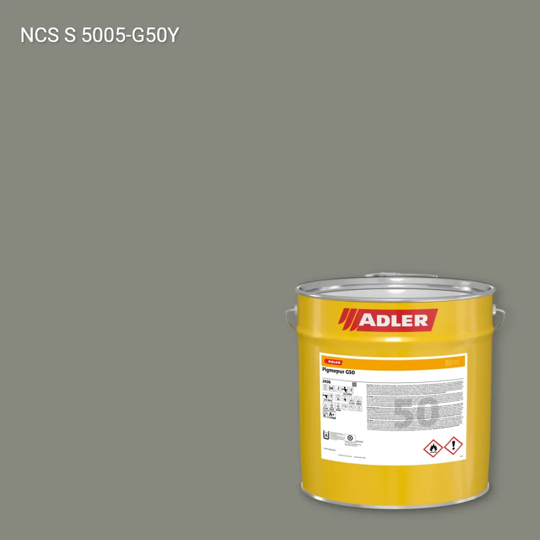Лак меблевий Pigmopur G50 колір NCS S 5005-G50Y, Adler NCS S