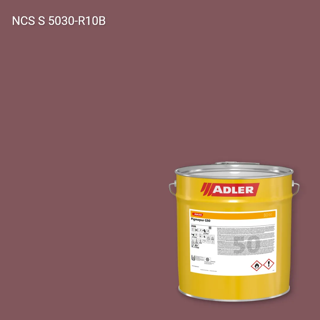 Лак меблевий Pigmopur G50 колір NCS S 5030-R10B, Adler NCS S