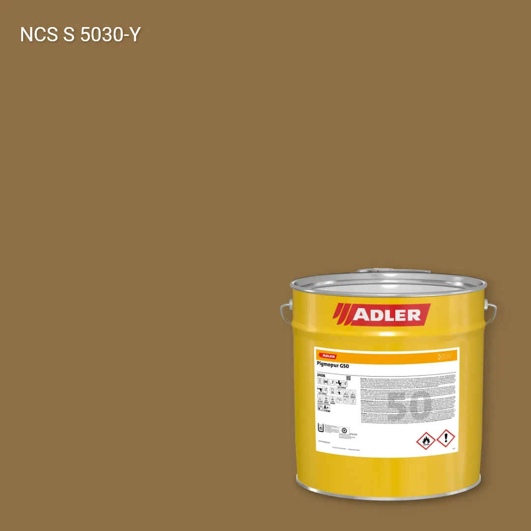 Лак меблевий Pigmopur G50 колір NCS S 5030-Y, Adler NCS S