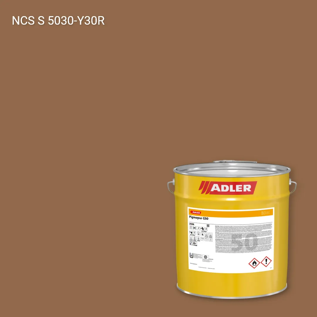 Лак меблевий Pigmopur G50 колір NCS S 5030-Y30R, Adler NCS S
