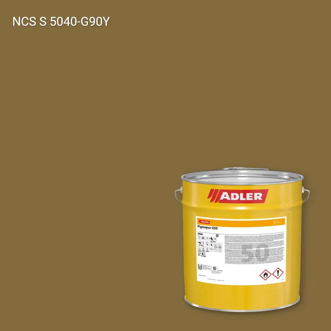 Лак меблевий Pigmopur G50 колір NCS S 5040-G90Y, Adler NCS S