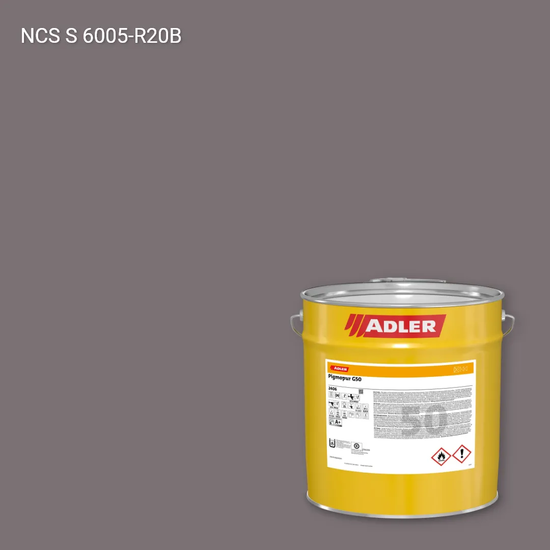 Лак меблевий Pigmopur G50 колір NCS S 6005-R20B, Adler NCS S