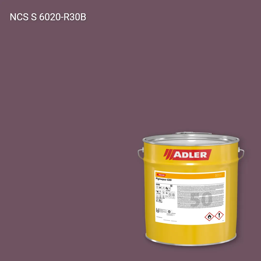 Лак меблевий Pigmopur G50 колір NCS S 6020-R30B, Adler NCS S