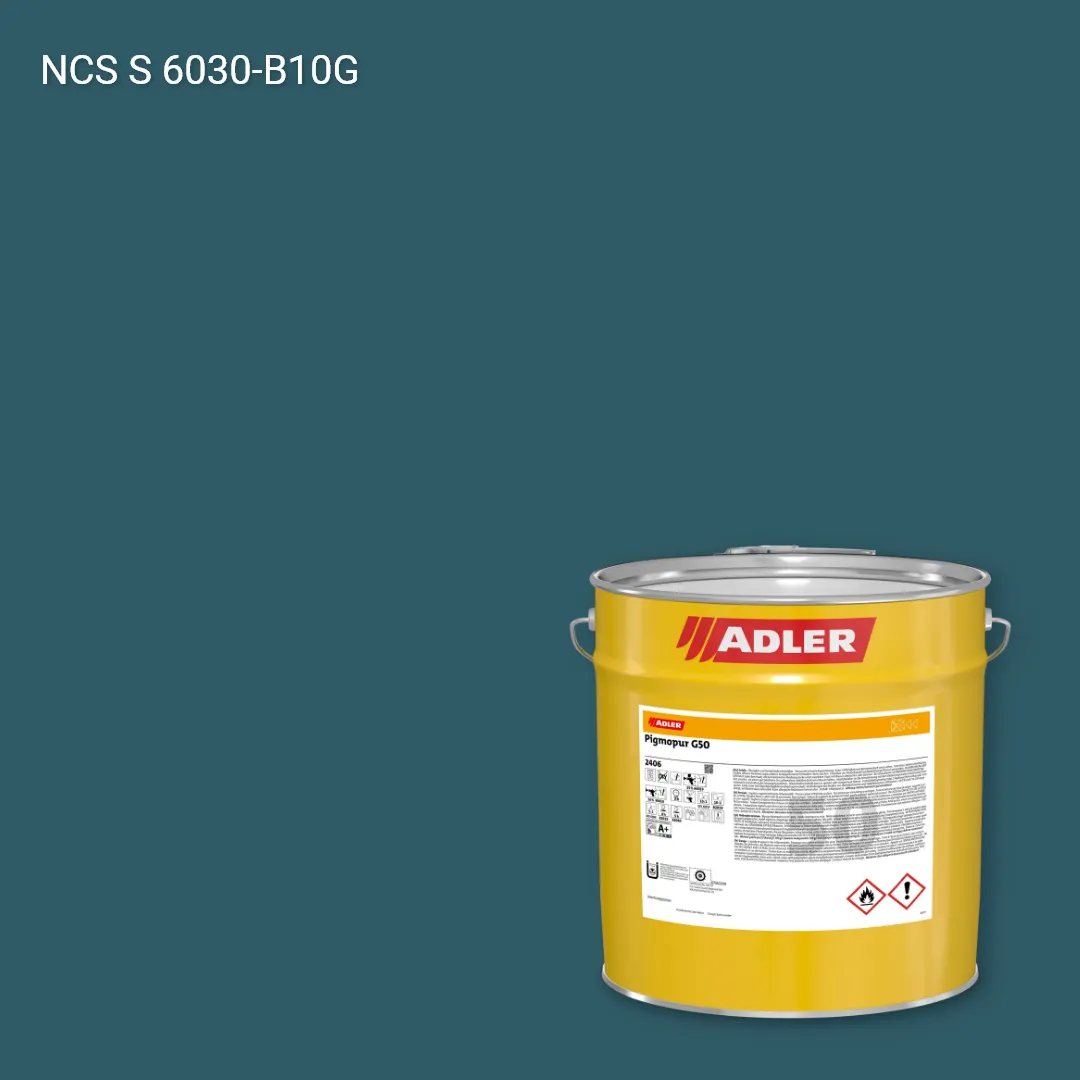 Лак меблевий Pigmopur G50 колір NCS S 6030-B10G, Adler NCS S