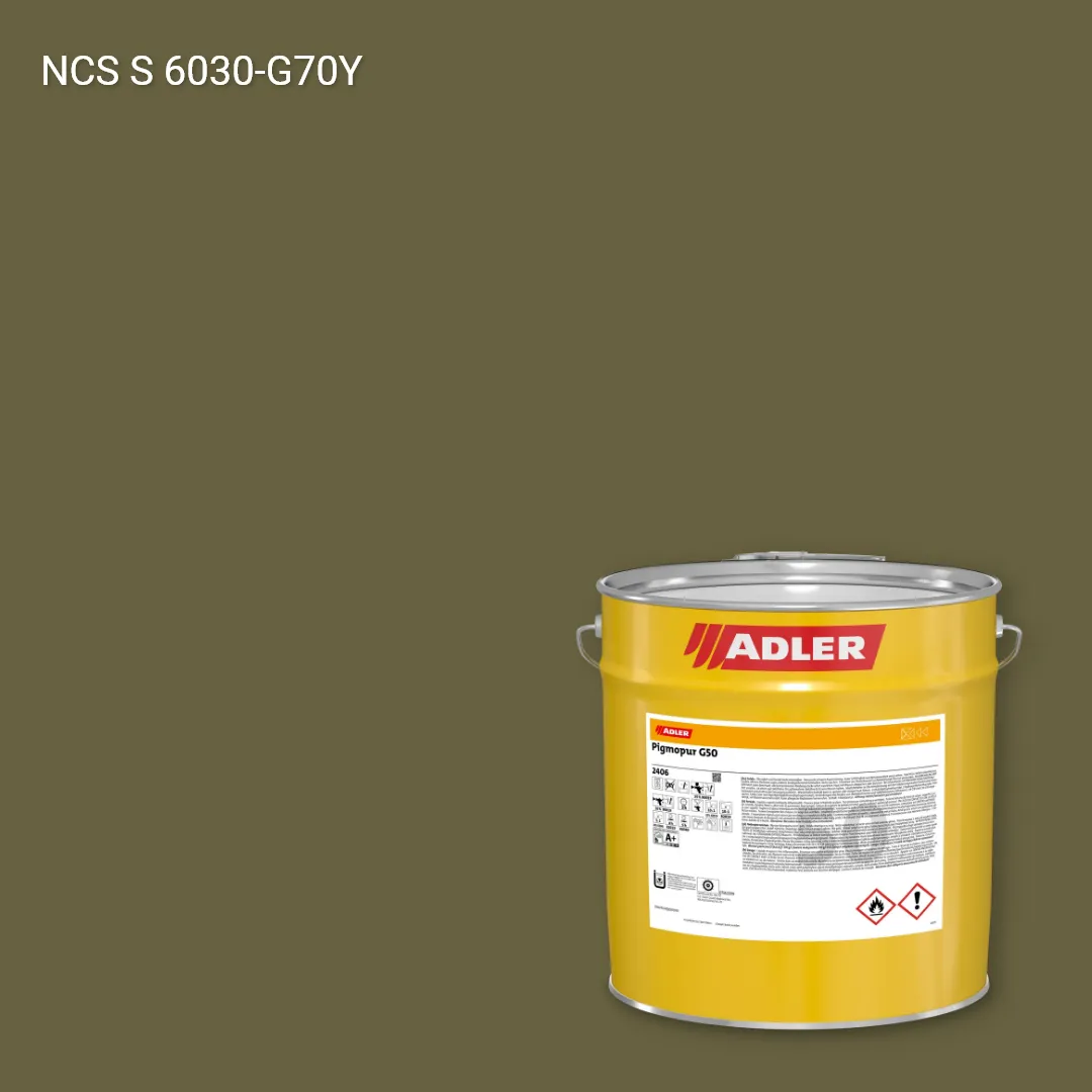 Лак меблевий Pigmopur G50 колір NCS S 6030-G70Y, Adler NCS S