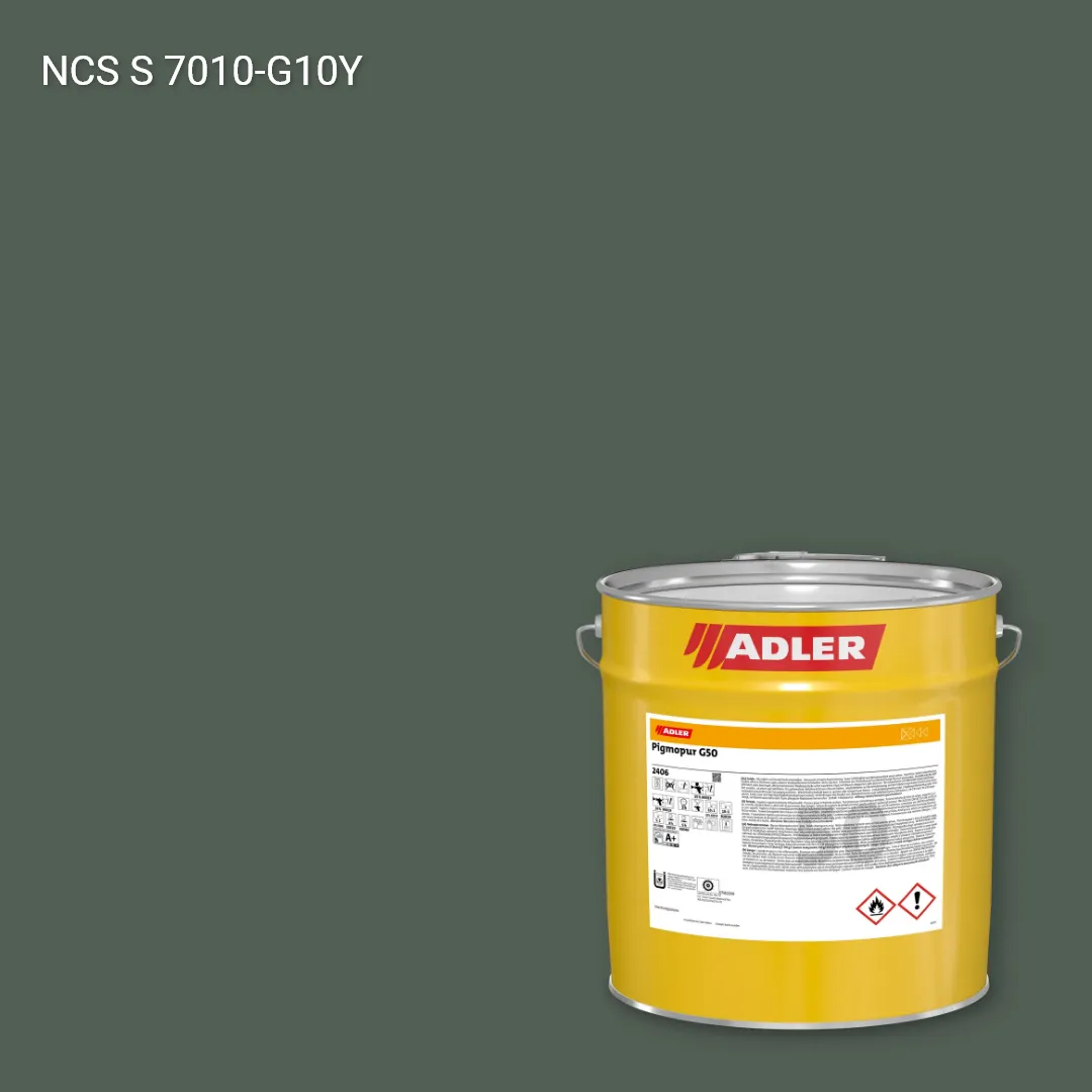 Лак меблевий Pigmopur G50 колір NCS S 7010-G10Y, Adler NCS S