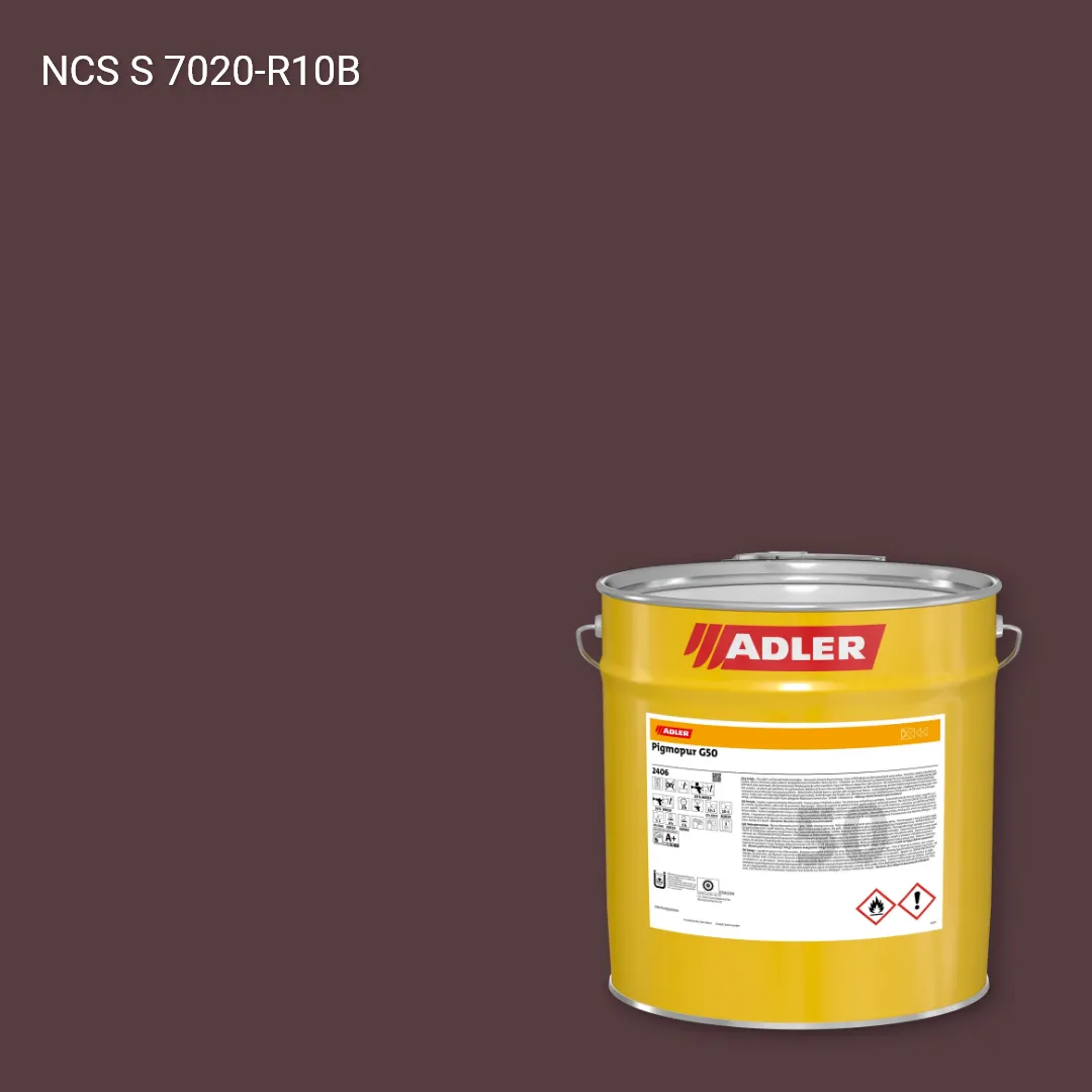 Лак меблевий Pigmopur G50 колір NCS S 7020-R10B, Adler NCS S