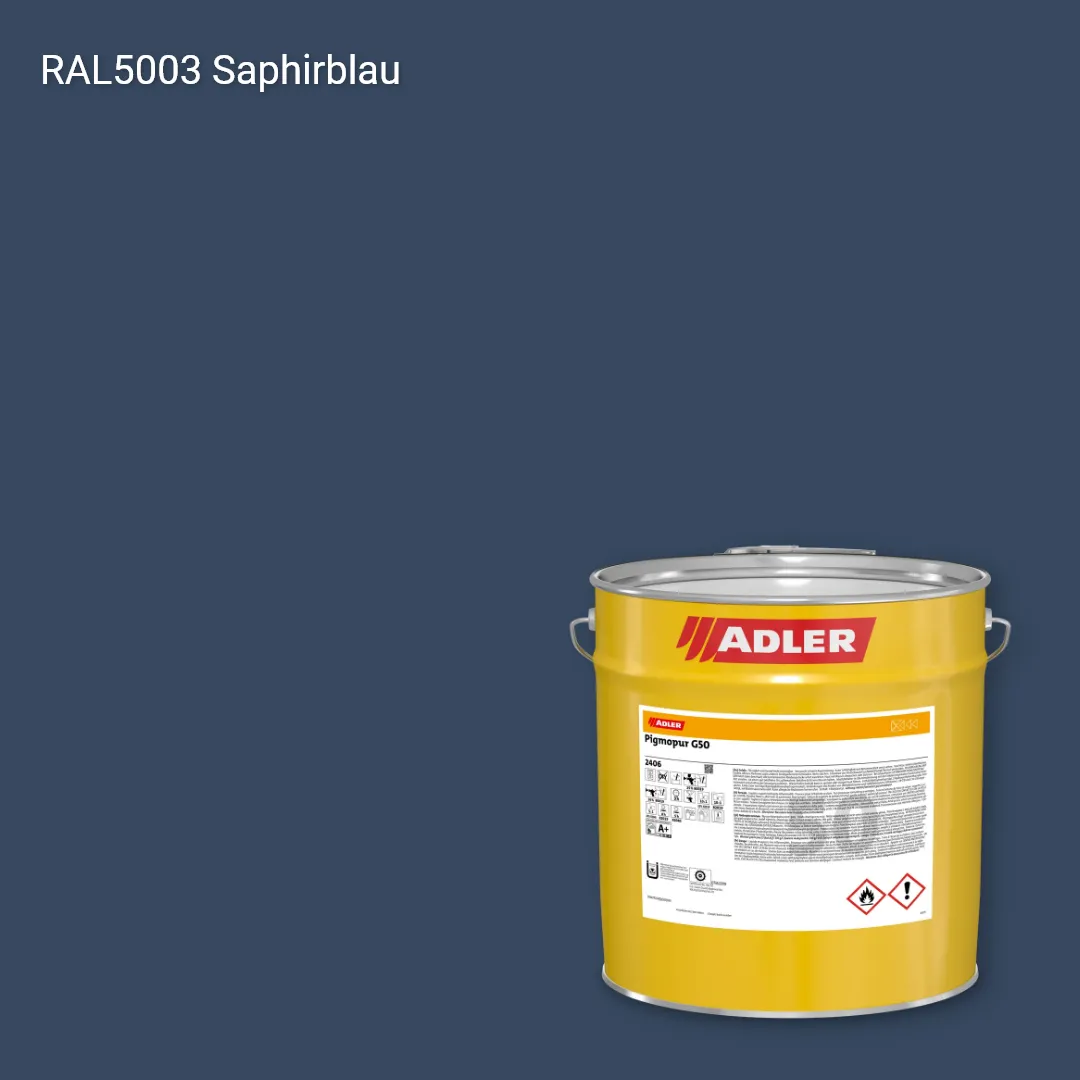 Лак меблевий Pigmopur G50 колір RAL 5003, Adler RAL 192