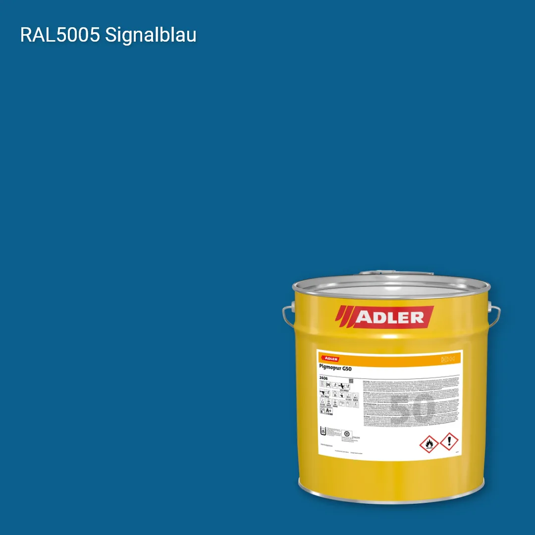 Лак меблевий Pigmopur G50 колір RAL 5005, Adler RAL 192