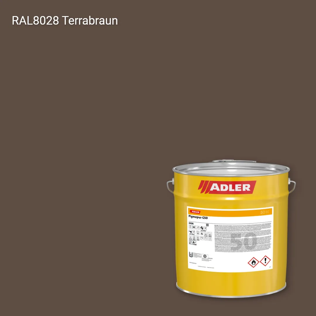 Лак меблевий Pigmopur G50 колір RAL 8028, Adler RAL 192