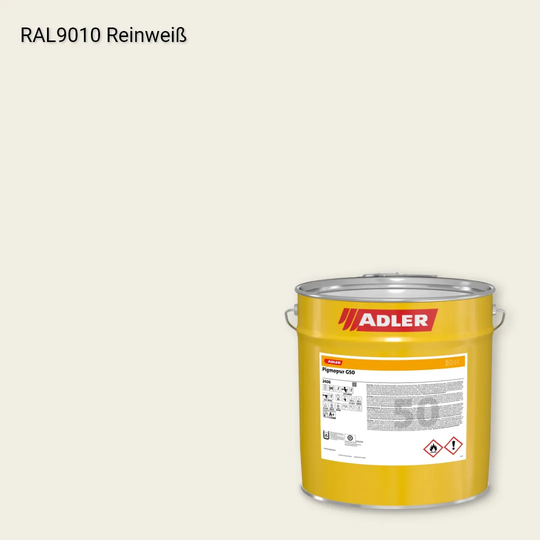 Лак меблевий Pigmopur G50 колір RAL 9010, Adler RAL 192