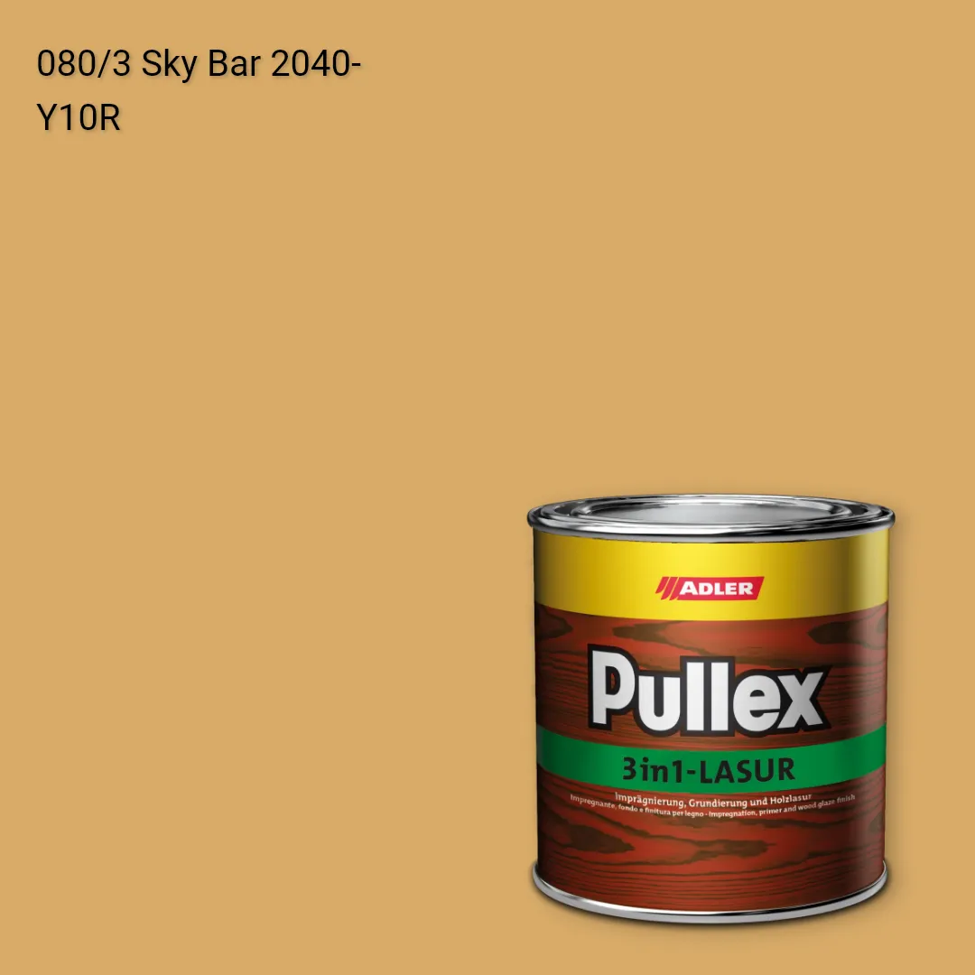 Лазур для дерева Pullex 3in1-Lasur колір C12 080/3, Adler Color 1200