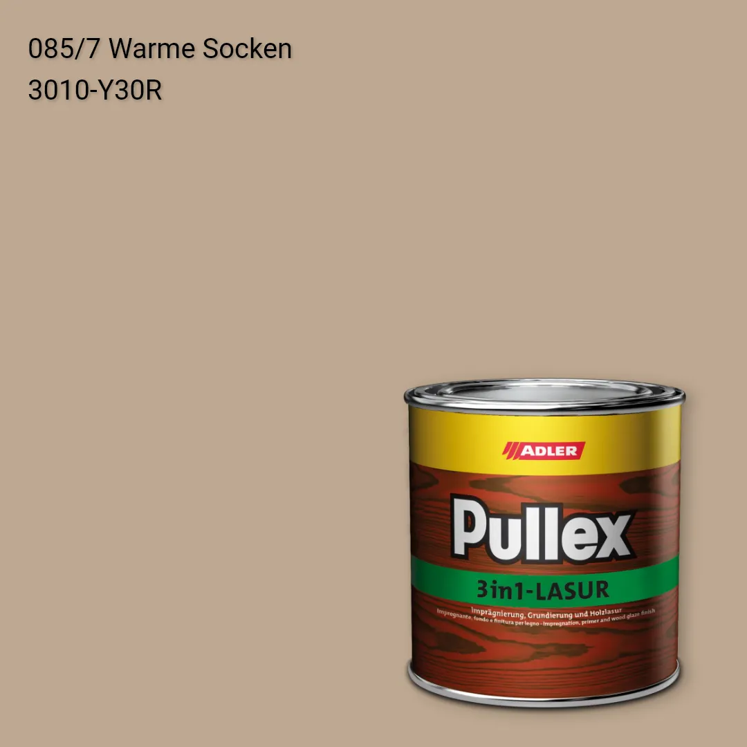 Лазур для дерева Pullex 3in1-Lasur колір C12 085/7, Adler Color 1200