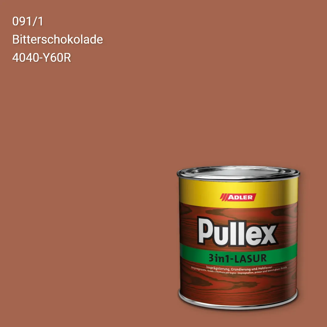 Лазур для дерева Pullex 3in1-Lasur колір C12 091/1, Adler Color 1200