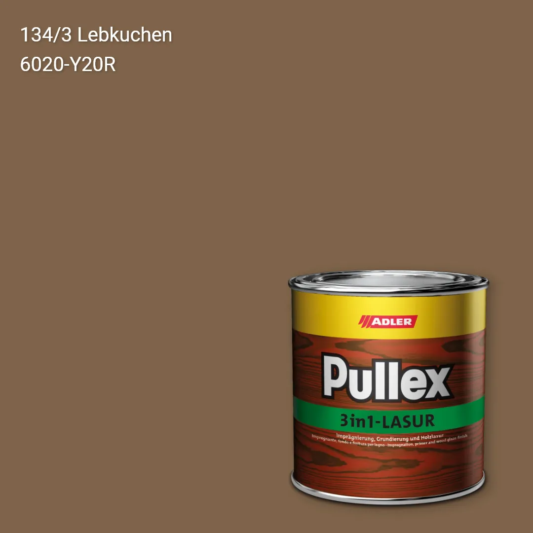 Лазур для дерева Pullex 3in1-Lasur колір C12 134/3, Adler Color 1200