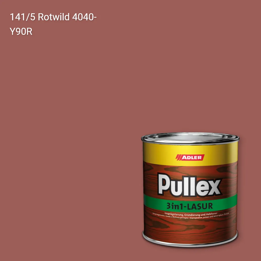 Лазур для дерева Pullex 3in1-Lasur колір C12 141/5, Adler Color 1200