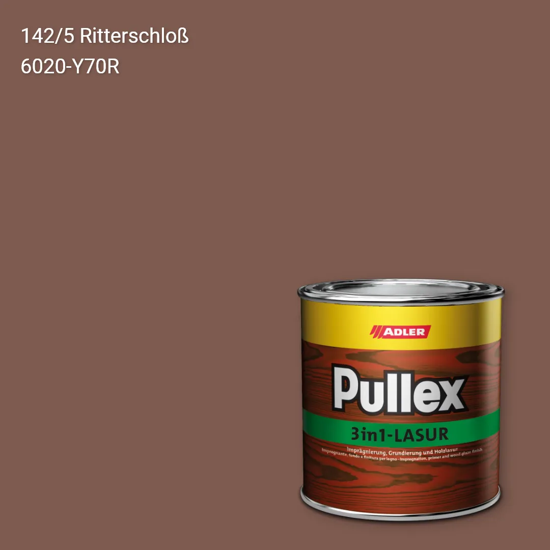 Лазур для дерева Pullex 3in1-Lasur колір C12 142/5, Adler Color 1200