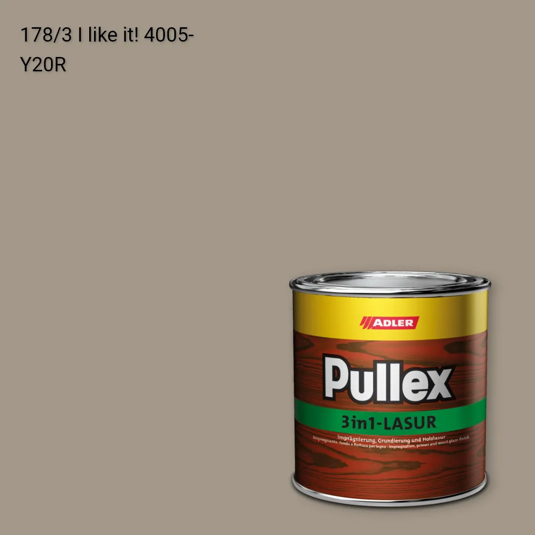 Лазур для дерева Pullex 3in1-Lasur колір C12 178/3, Adler Color 1200