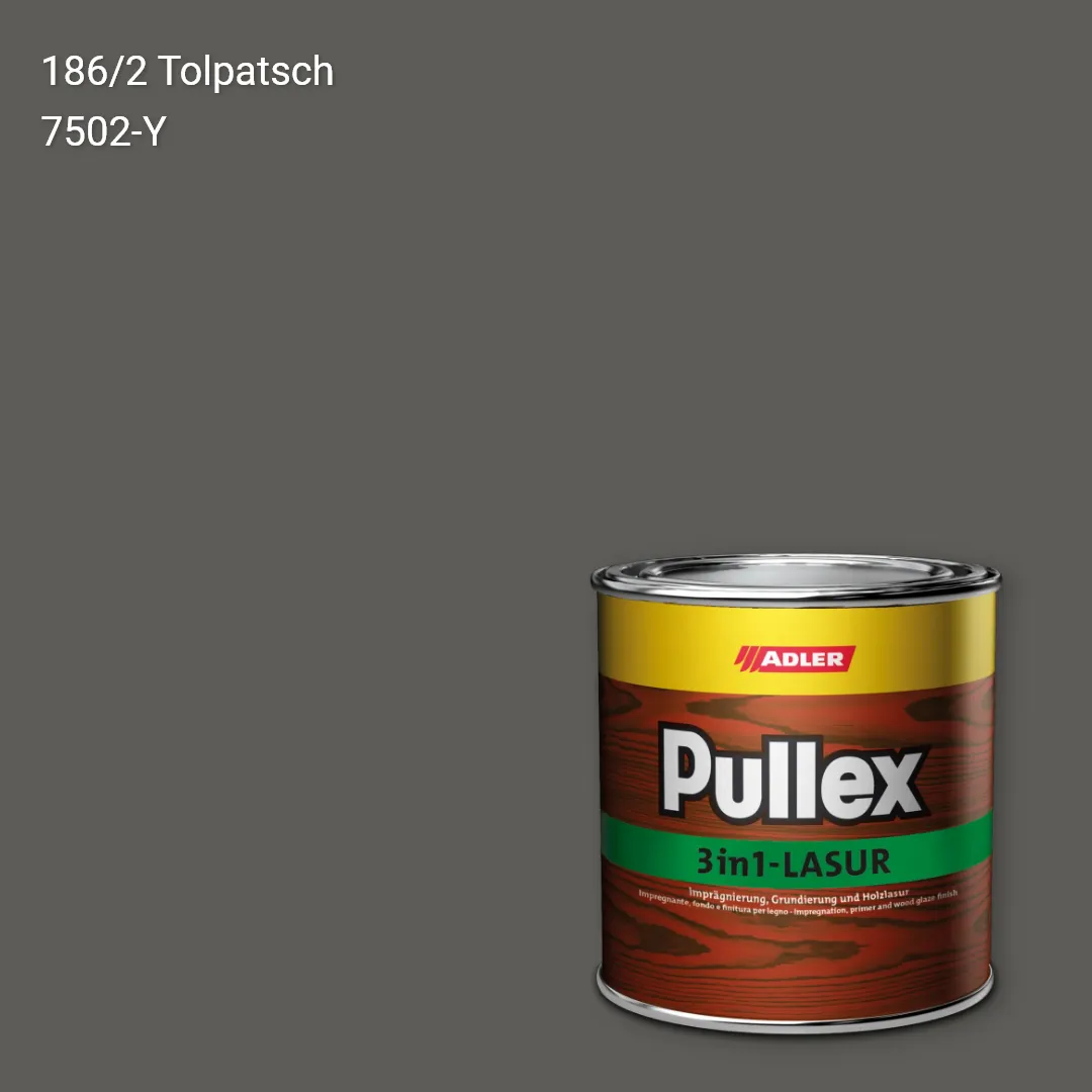 Лазур для дерева Pullex 3in1-Lasur колір C12 186/2, Adler Color 1200