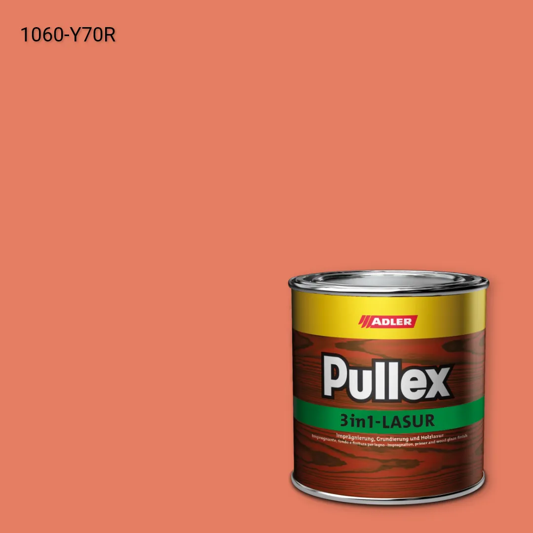 Лазур для дерева Pullex 3in1-Lasur колір NCS S 1060-Y70R, Adler NCS S