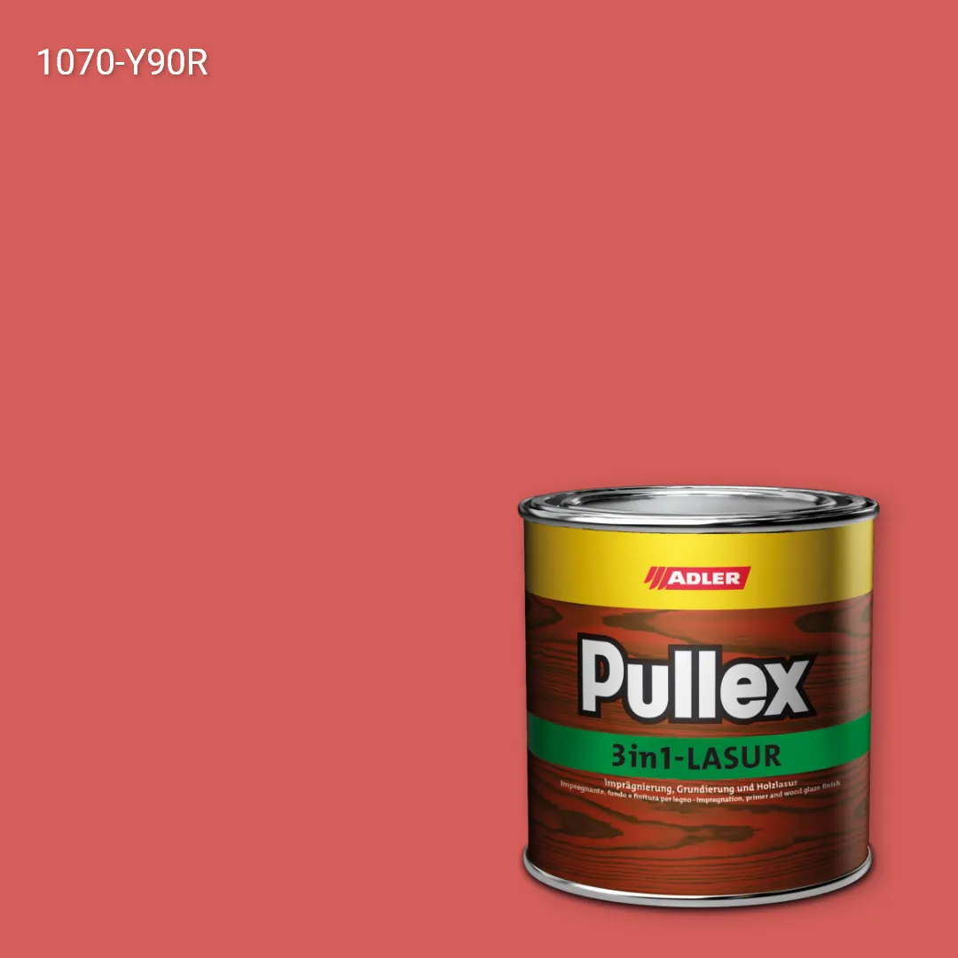 Лазур для дерева Pullex 3in1-Lasur колір NCS S 1070-Y90R, Adler NCS S