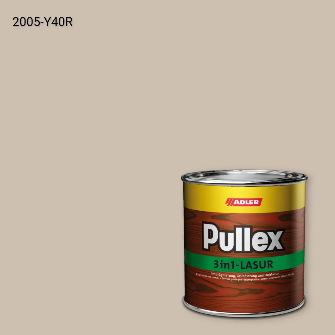 Лазур для дерева Pullex 3in1-Lasur колір NCS S 2005-Y40R, Adler NCS S Лазур для дерева Pullex 3in1-Lasur колір NCS S 2005-Y40R, Adler NCS S
