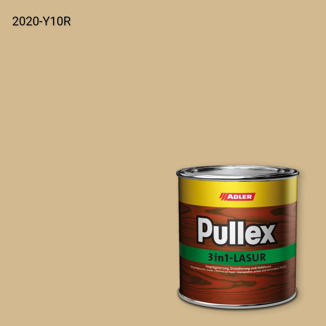 Лазур для дерева Pullex 3in1-Lasur колір NCS S 2020-Y10R, Adler NCS S