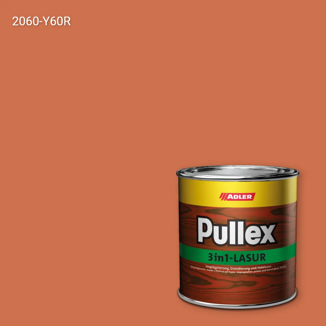 Лазур для дерева Pullex 3in1-Lasur колір NCS S 2060-Y60R, Adler NCS S