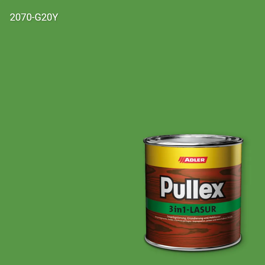 Лазур для дерева Pullex 3in1-Lasur колір NCS S 2070-G20Y, Adler NCS S