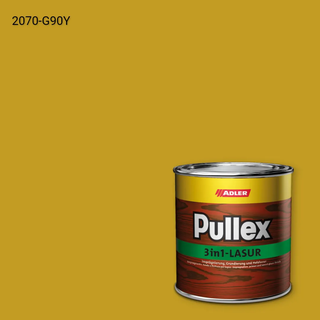 Лазур для дерева Pullex 3in1-Lasur колір NCS S 2070-G90Y, Adler NCS S