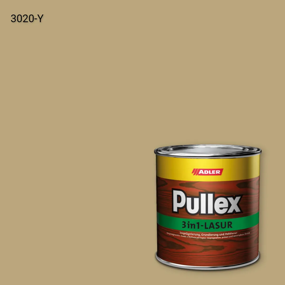 Лазур для дерева Pullex 3in1-Lasur колір NCS S 3020-Y, Adler NCS S